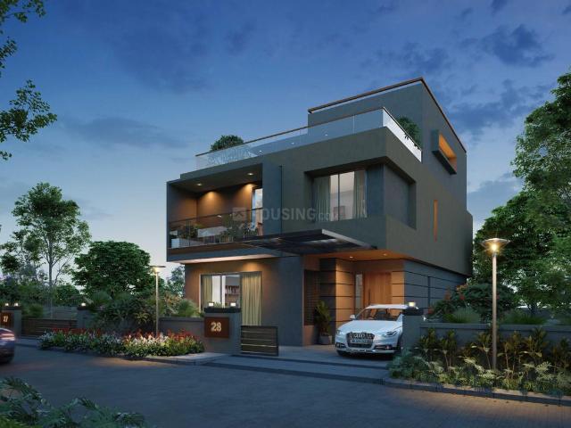 4 BHK Villa in Shantigram for resale Ahmedabad. The reference number is 17820203