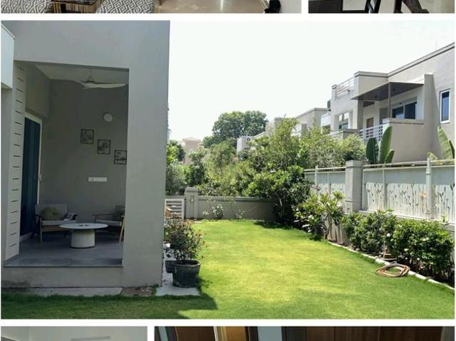 4 BHK Villa in Shantigram for resale Ahmedabad. The reference number is 19696387
