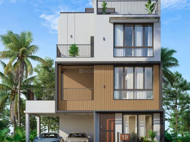 4 BHK Villa in Siruseri for resale Chennai. The reference number is 21010959