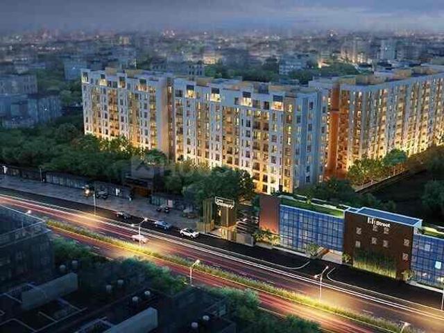 4 BHK Apartment in Chinar Park for resale Kolkata. The reference number is 21035536