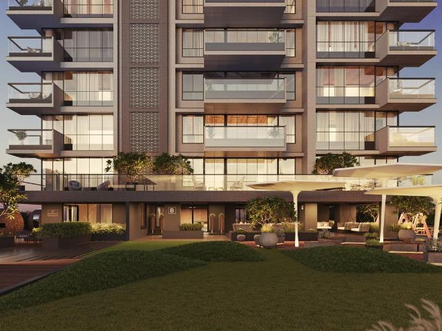 4 BHK Apartment in Ambli for resale Ahmedabad. The reference number is 21160030