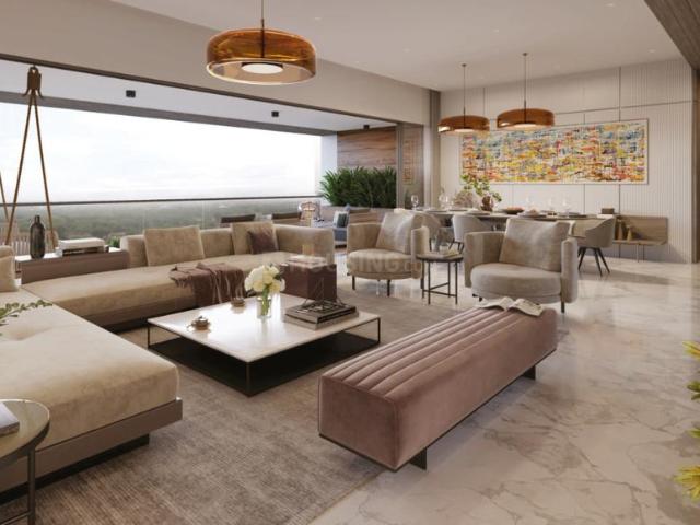 4 BHK Apartment in Bodakdev for resale Ahmedabad. The reference number is 18209538
