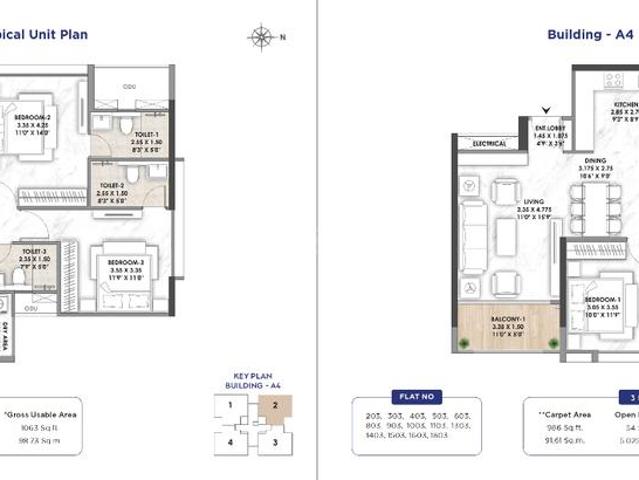 4 BHK Apartment in Balewadi for resale Pune. The reference number is 20308360