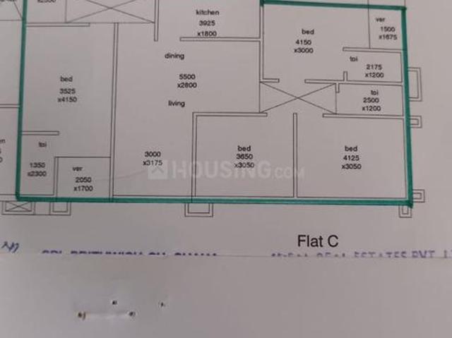 4 BHK Apartment in Beliaghata for resale Kolkata. The reference number is 20907644