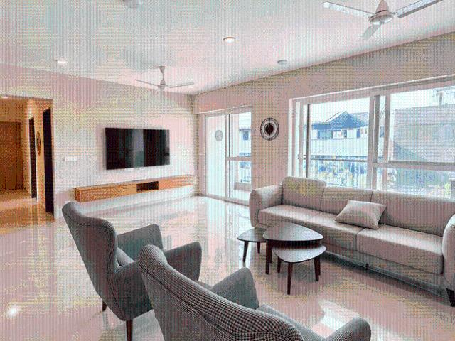 4 BHK Apartment in Bhayli for rent Vadodara. The reference number is 21341004
