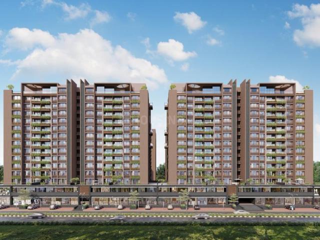 4 BHK Apartment in Gota for resale Ahmedabad. The reference number is 20852780