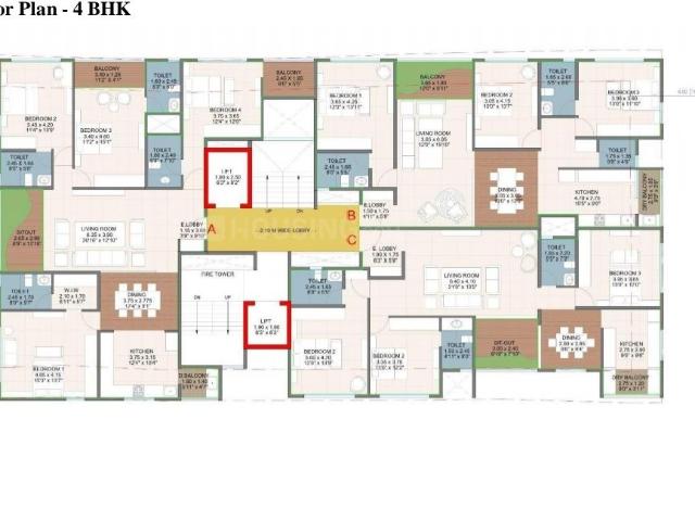 4 BHK Apartment in Deccan Gymkhana for resale Pune. The reference number is 20081820