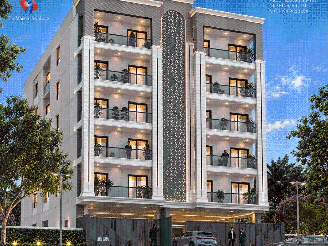 4 BHK Apartment in Kidwai Nagar for resale Kanpur. The reference number is 21166378