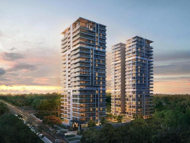 4 BHK Apartment in Iscon Ambli Road for resale Ahmedabad. The reference number is 20855854