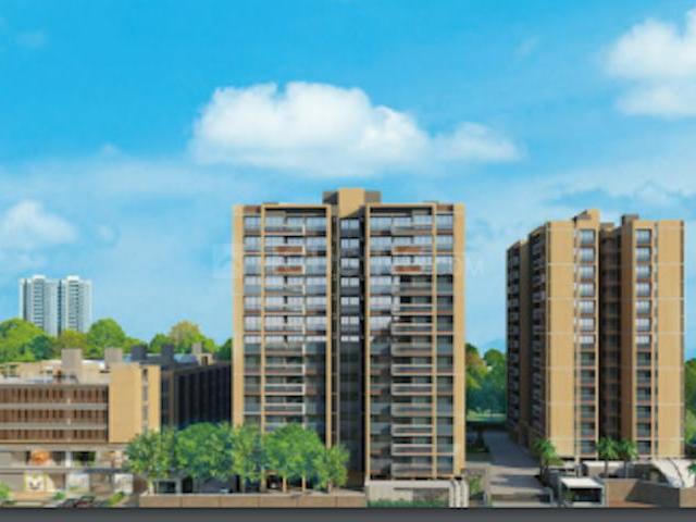 4 BHK Apartment in South Bopal for resale Ahmedabad. The reference number is 20797758