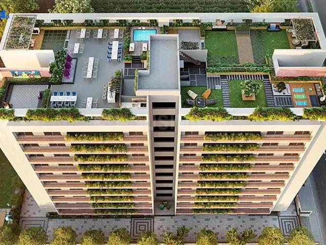 4 BHK Apartment in Sargasan for rent Gandhinagar. The reference number is 20601219