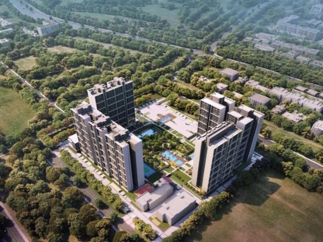 4 BHK Apartment in Sector 43 for resale Noida. The reference number is 21146796