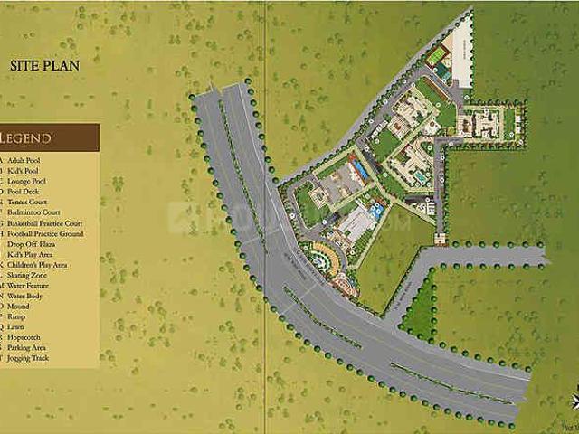 4 BHK Apartment in Sector 70A for resale Gurgaon. The reference number is 9800357