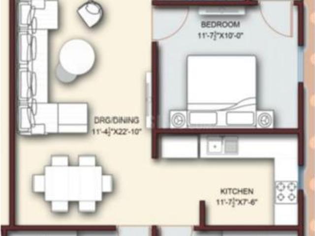 4 BHK Apartment in Sector 73 for resale Noida. The reference number is 21115307