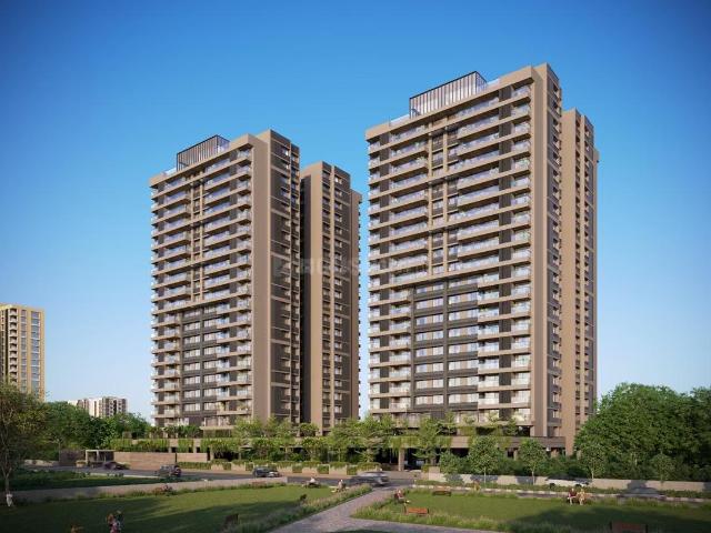 4 BHK Apartment in Shantigram for resale Ahmedabad. The reference number is 20929006