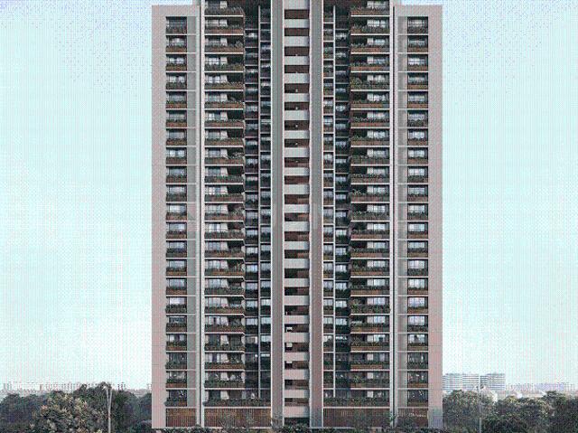 4 BHK Apartment in Shantigram for resale Ahmedabad. The reference number is 21072396