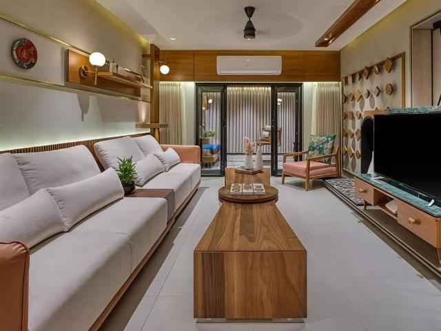 4 BHK Apartment in Shela for rent Ahmedabad. The reference number is 19549429