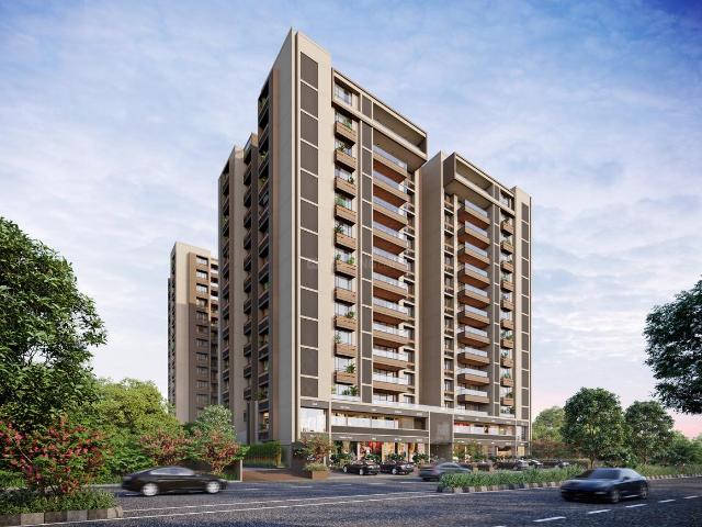 4 BHK Apartment in Shela for resale Ahmedabad. The reference number is 20848774