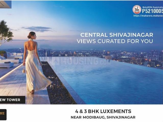 4 BHK Apartment in Shivaji Nagar for resale Pune. The reference number is 14777344