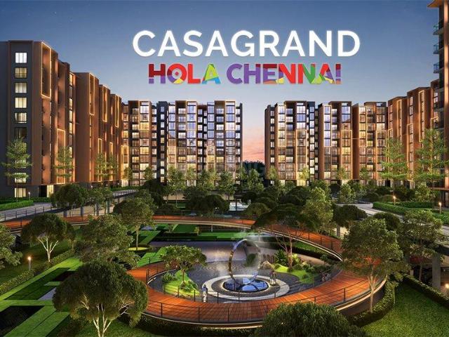4 BHK Apartment in Sholinganallur for resale Chennai. The reference number is 19553029