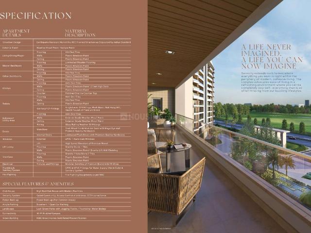 4 BHK Apartment in Sushant Golf City for resale Lucknow. The reference number is 19753236
