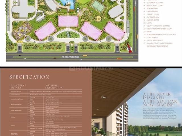 4 BHK Apartment in Sushant Golf City for resale Lucknow. The reference number is 21166734