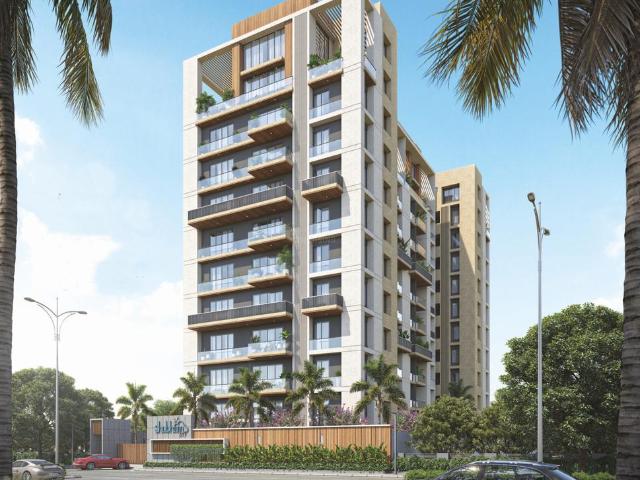 4 BHK Apartment in Pal Gam for resale Surat. The reference number is 19317641