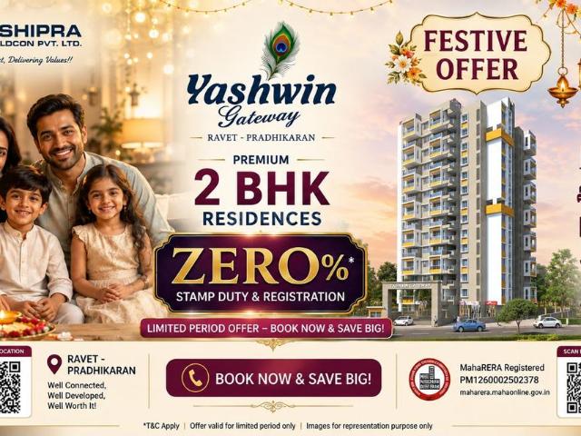 4 BHK Apartment in Ravet for resale Pune. The reference number is 21009035