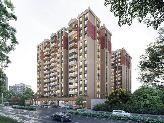 4 BHK Apartment in Randesan for resale Gandhinagar. The reference number is 21114342