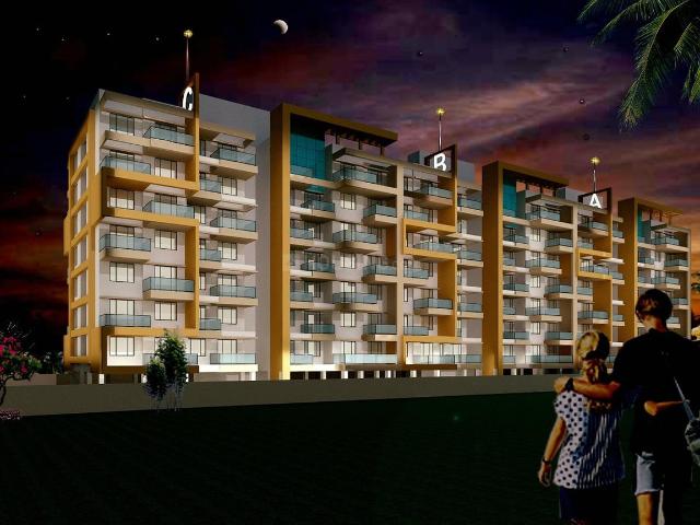 4 BHK Apartment in Wakad for resale Pune. The reference number is 19977921
