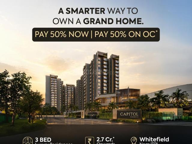 4 BHK Apartment in Whitefield for resale Bengaluru. The reference number is 21132666