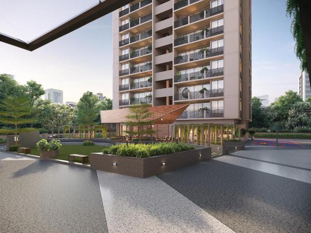 4 BHK Apartment in Vesu for resale Surat. The reference number is 19564389