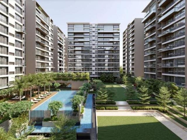 4 BHK Apartment in Vesu for resale Surat. The reference number is 19659880
