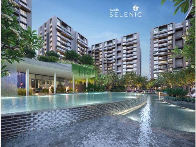 4 BHK Apartment in Vesu for resale Surat. The reference number is 21034087