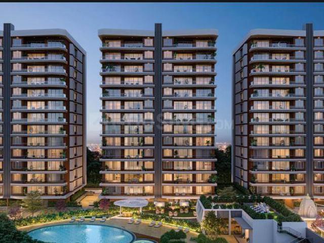 4 BHK Apartment in Vesu for resale Surat. The reference number is 21033535
