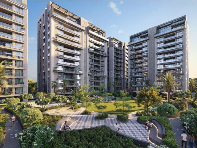 4 BHK Apartment in Vesu for resale Surat. The reference number is 21033604