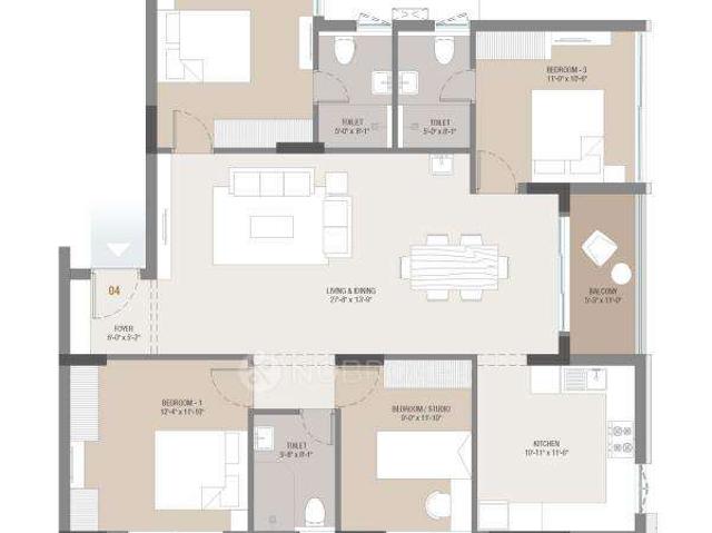 4 BHK Flat In Ankur Aralias For Sale In Sholinganallur