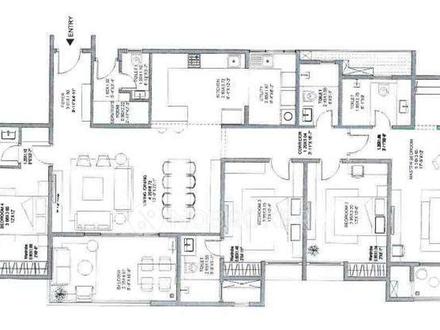 4 BHK Flat In Assetz Mizumi Reserve For Sale In Kudlu