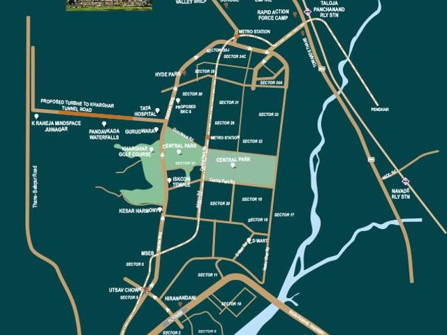 4 BHK Flat In Shreeji Divine For Sale In Kharghar