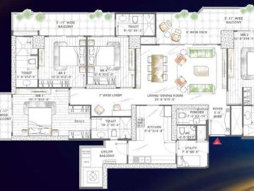 4+ BHK Flat In Smartworld Sky Arc For Sale In Sector 69