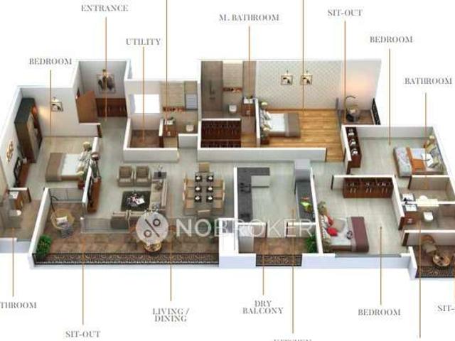 4 BHK Flat In Vb Aundh Renaissance For Sale In Aundh