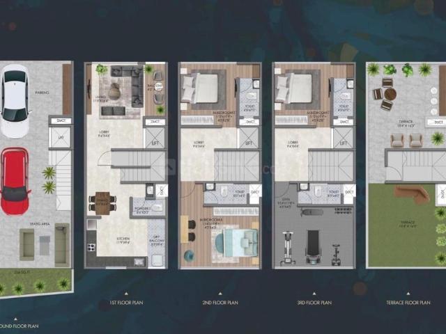 4 BHK Independent House in Vikas Nagar for resale Pune. The reference number is 18752341
