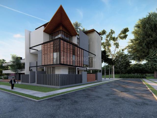4 BHK Independent House in Anuradha Nagar for resale Indore. The reference number is 18343557