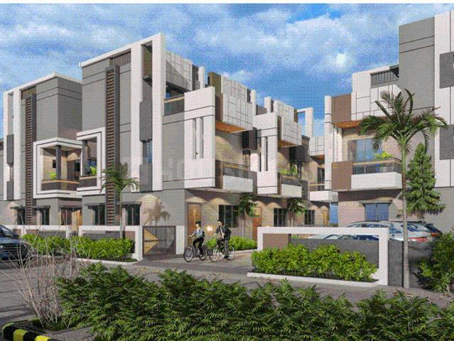 4 BHK Independent House in Ghuma for resale Ahmedabad. The reference number is 21001180