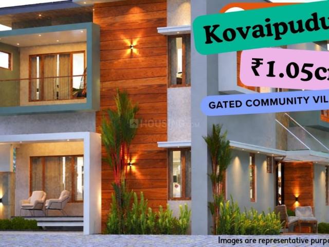 4 BHK Independent House in Kuniyamuthur for resale Coimbatore. The reference number is 20236405