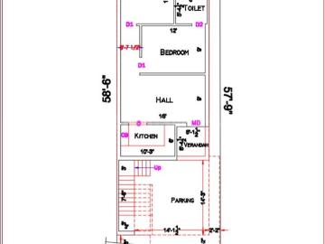 4 BHK Independent House in Lakshmipuram for resale Chennai. The reference number is 19684971