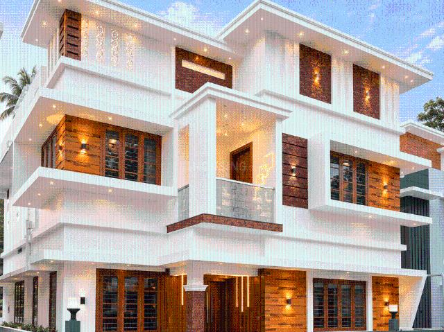 4 BHK Independent House in Mannuthy for resale Thrissur. The reference number is 21166113