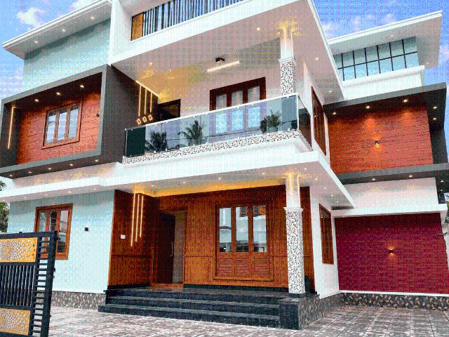 4 BHK Independent House in Mannuthy for resale Thrissur. The reference number is 21166170