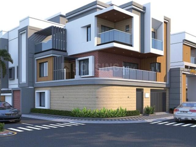 4 BHK Independent House in New Althan for resale Surat. The reference number is 19387389