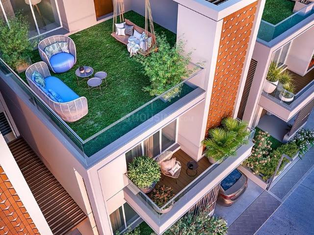 4 BHK Independent House in New Althan for resale Surat. The reference number is 20040763